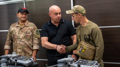 Тернопіль для ЗСУ: п’ять квадрокоптерів DJI Matrice 4T для бійців «Сили Свободи»