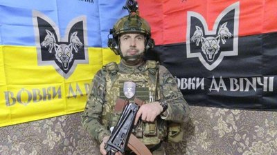 "Якщо я не піду, то доведеться іти синові": у Тернополі попрощалися із загиблим бійцем батальйону "Вовки Да Вінчі". ФОТО