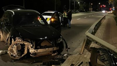 Дивом ніхто не постраждав: п'яний водій BMW скоїв ДТП. ФОТО