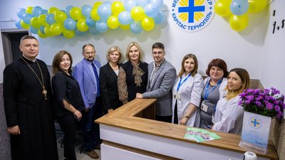 Медичний центр запрацював при тернопільському "Карітасі"