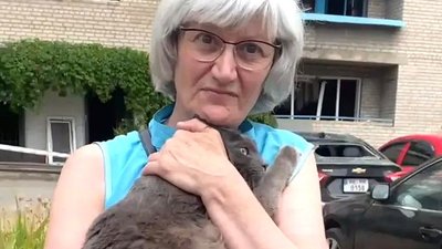 Під час масованого обстрілу Дніпра кіт врятував власницю від загибелі. ВІДЕО