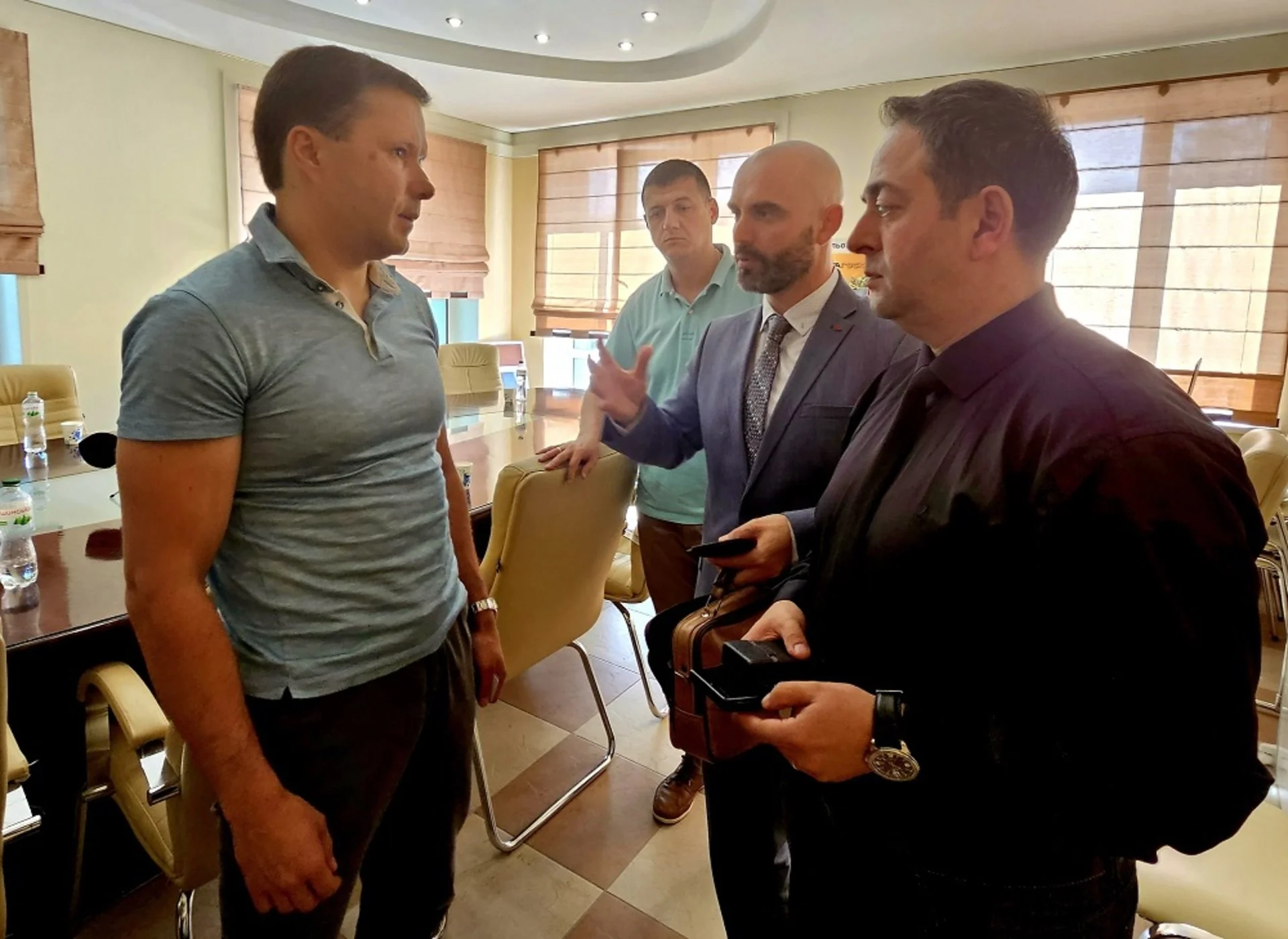 Турецькі бізнесмени обговорювали співпрацю з керівництвом компанії "Креатор-Буд". ВІДЕО