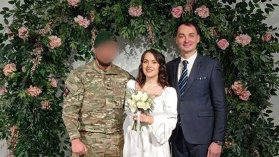 "Сподобалися її цінності": військовий з Колумбії одружився з тернополянкою. ВІДЕО