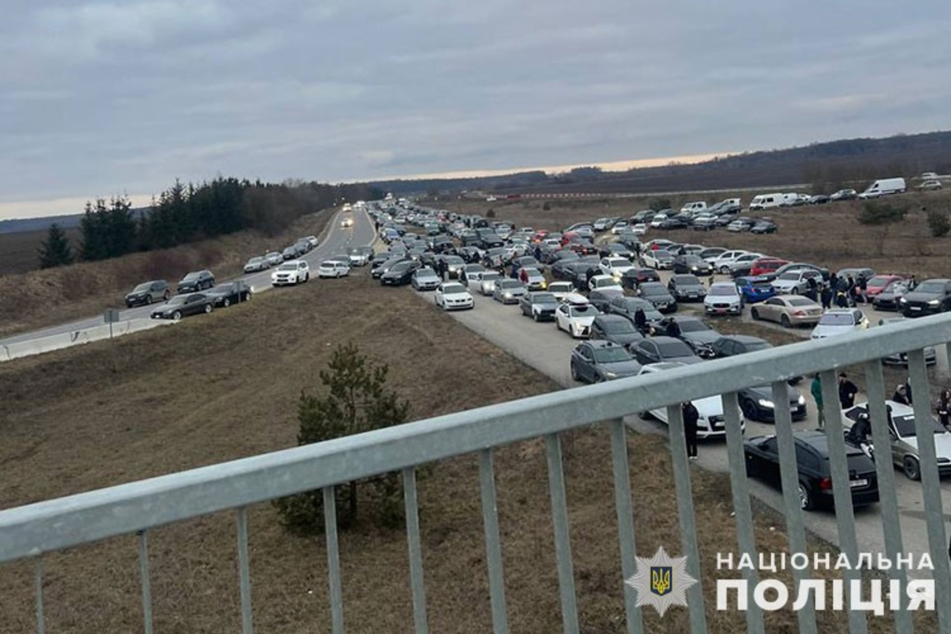 "Мажорні" розваги біля Тернополя: поліція розшукує організаторів автоперегонів. ВІДЕО