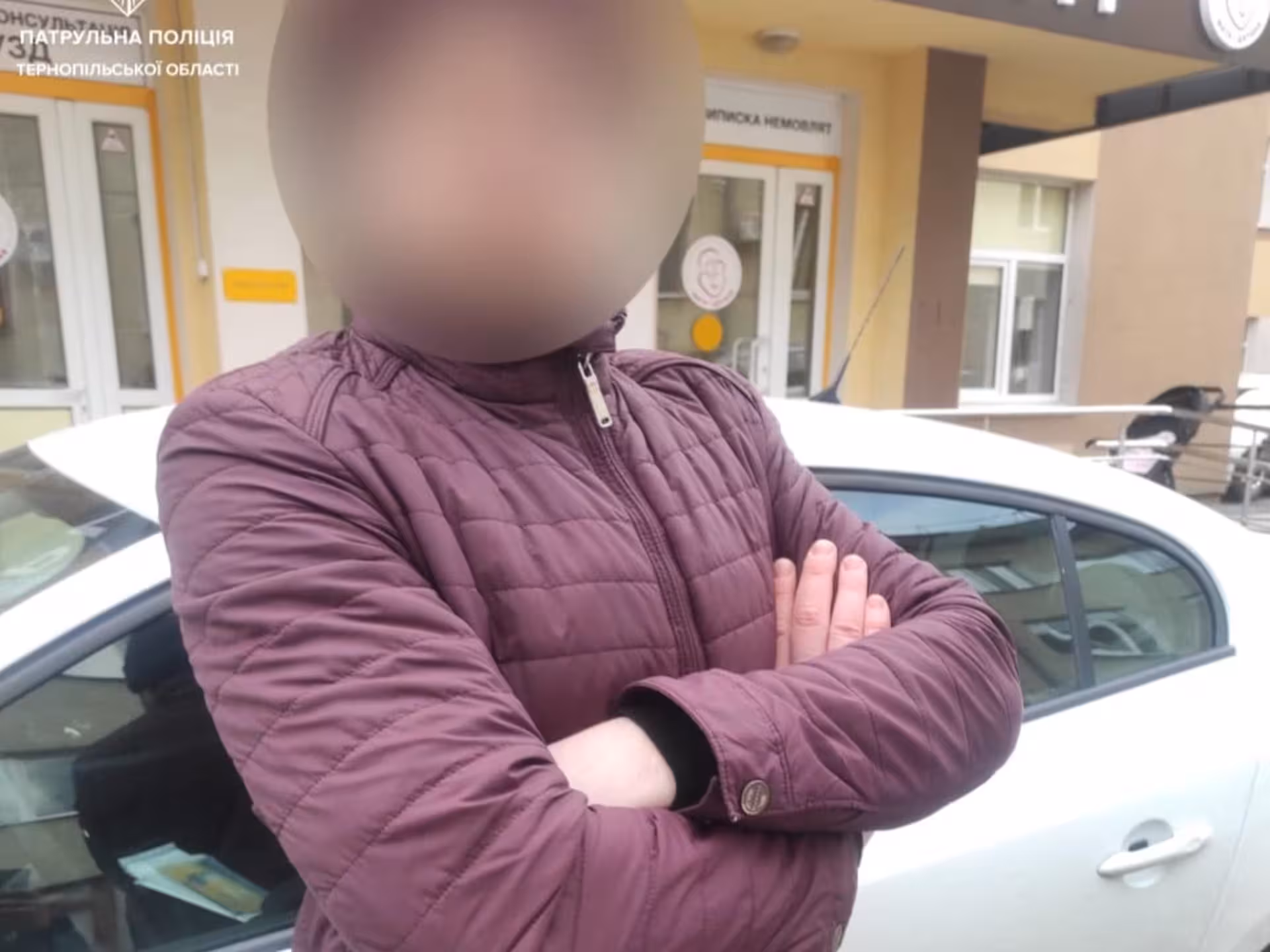 П'яний водій скоїв ДТП біля перинатального центру і вигадав історію про вагітну дружину