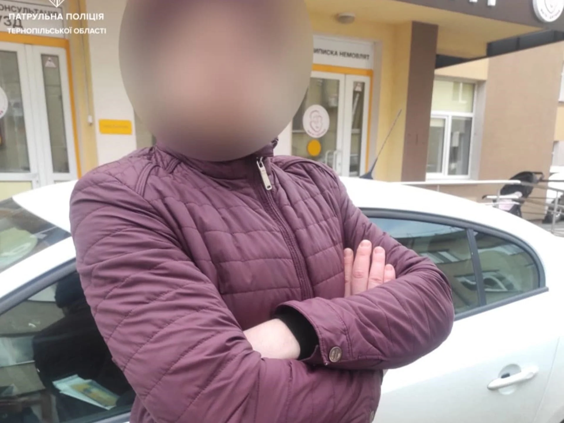 П'яний водій скоїв ДТП біля перинатального центру і вигадав історію про вагітну дружину
