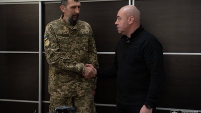 Тернопіль передав квадрокоптери для 141-ї бригади: Сергій Надал