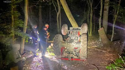 Чоловік загинув на місці: у лісі на Тернопільщині сталася трагедія