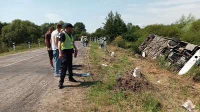 Аварія автобуса з паломниками: що відомо про потерпілих