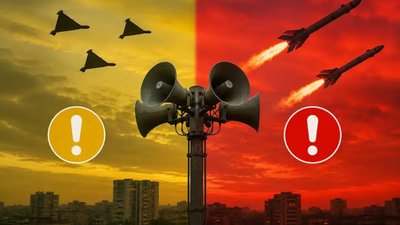 У Тернополі змінено порядок оповіщення про повітряну тривогу