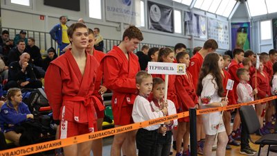 Чемпіонат України з самбо проходить у Тернополі